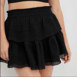Aerie Rock N Ruffle Skirt